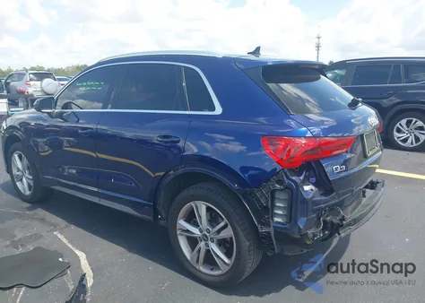 2021 Audi Q3 Premium 45 Tfsi S Line Quattro Tiptronic from USA, damaged, VIN WA1DECF37M1032508